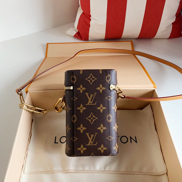 2022年人気新作《Louis Vuitton ルイヴィトンコピー》モノグラムフォーンボックスネックウォレット M44914