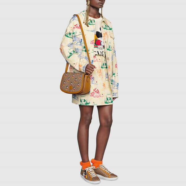 グッチ Tシャツ 偽物 コラボ GUCCI×Disney 2022SS ミッキーマウス 492347 XJB7W 9756