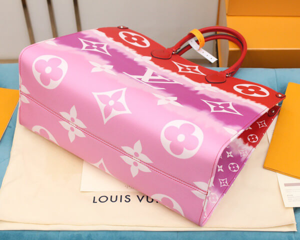 2022SS♡超限定で争奪戦♪LV Louis Vuitton ESCALE ルイヴィトン オンザゴー コピー オンザゴー エスカル